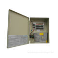 12vdc 9ch Cctv Power Supplies , Short Circuit Protection 120w Power Supply, 12vdc10a9p